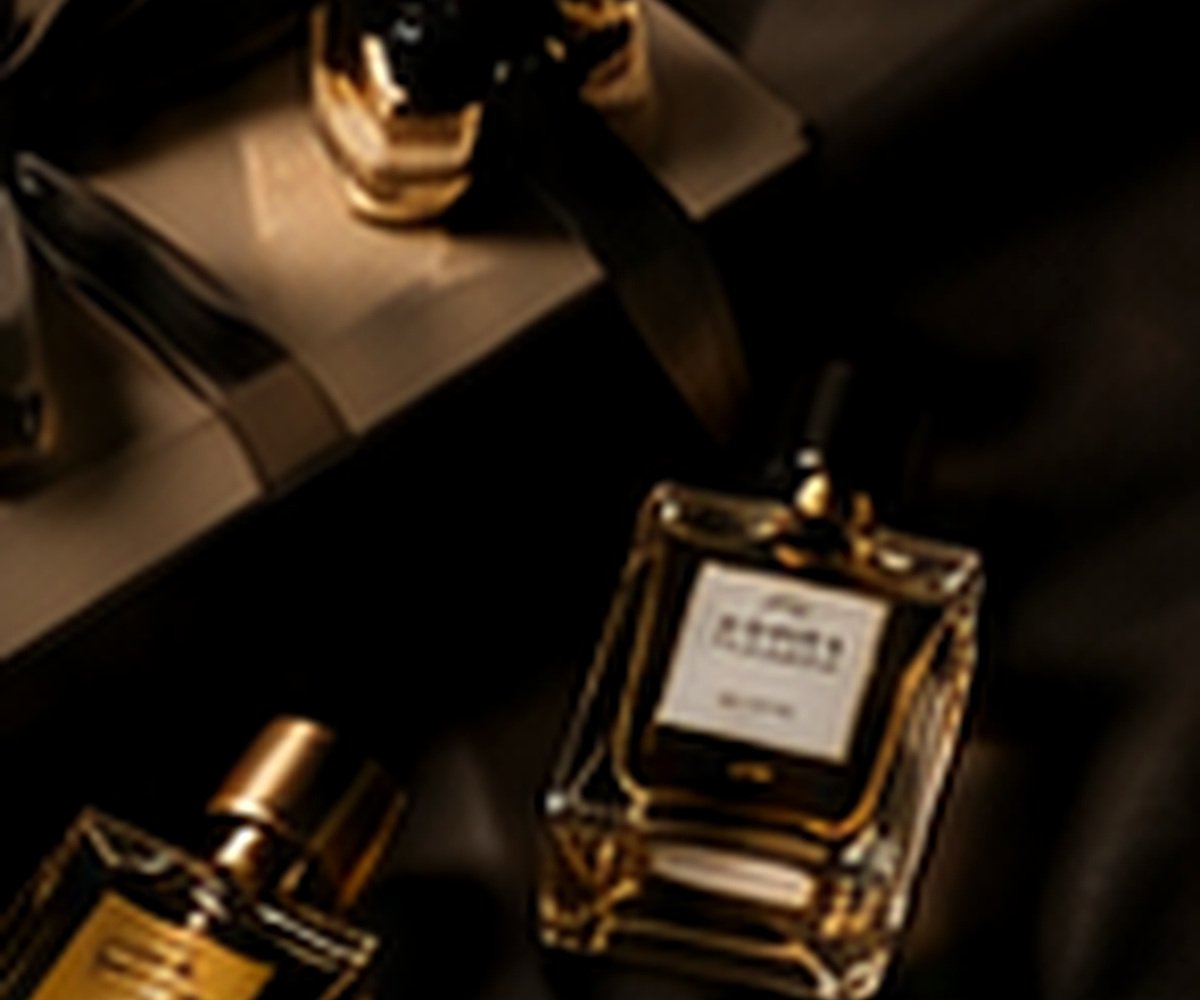 Luxury fragrance brand presentation