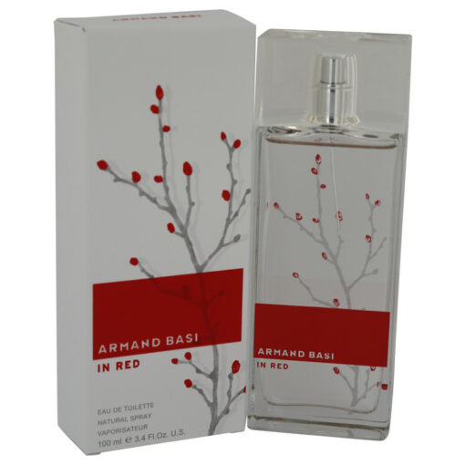 Armand Basi in Red by Armand Basi Eau De Toilette Spray 3.4 oz for Women