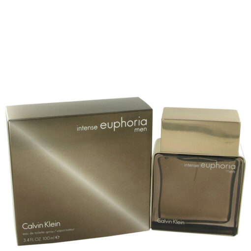 Euphoria Intense by Calvin Klein Eau De Toilette Spray 3.4 oz for Men