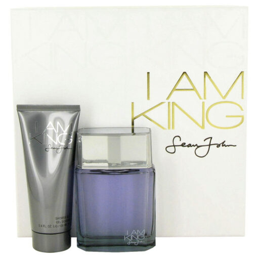 I Am King by Sean John Gift Set -- 3.4 oz Eau De Toilette Spreay + 3.4 oz Shower Gel for Men