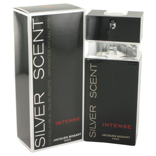 Silver Scent Intense by Jacques Bogart Eau De Toilette Spray 3.33 oz for Men