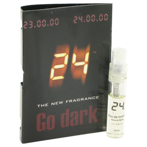 24 Go Dark The Fragrance by ScentStory Vial (sample) .04 oz for Men