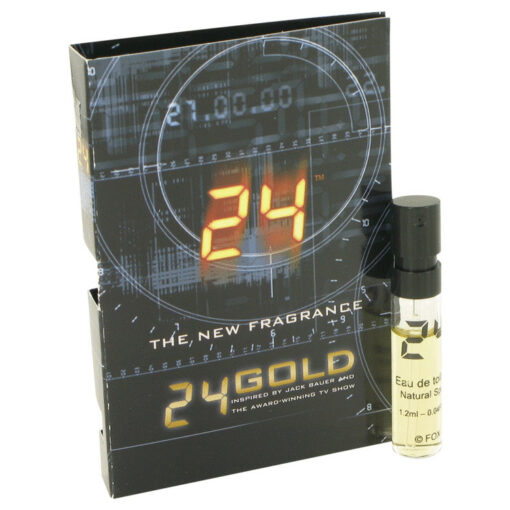 24 Gold The Fragrance by ScentStory Vial (sample) .06 oz for Men