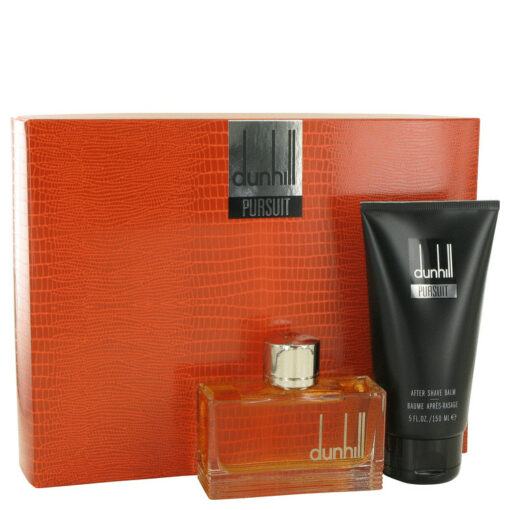 Dunhill Pursuit by Alfred Dunhill Gift Set -- 2.5 oz Eau De Toilette Spray + 5 oz After Shave Balm for Men