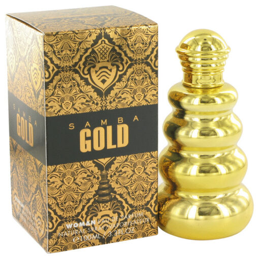 Samba Gold by Perfumers Workshop Eau De Parfum Spray 3.3 oz for Women