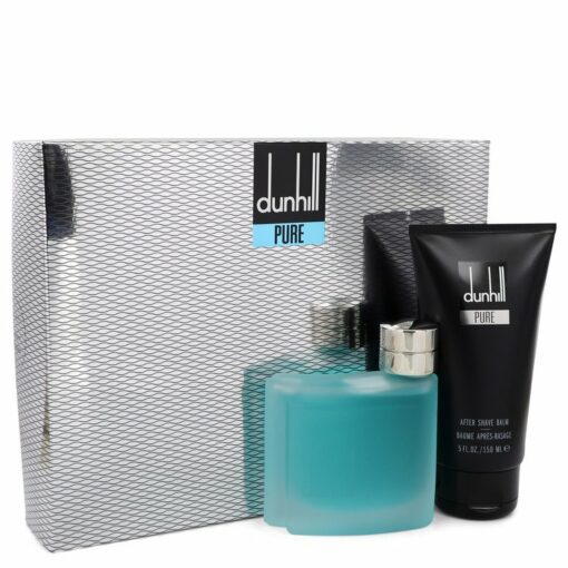 Dunhill Pure by Alfred Dunhill Gift Set -- 2.5 oz Eau De Toilette Spray + 5 oz After Shave Balm for Men