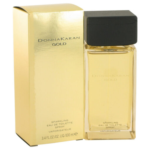 Donna Karan Gold Sparkling by Donna Karan Eau De Toilette Spray 3.4 oz for Women