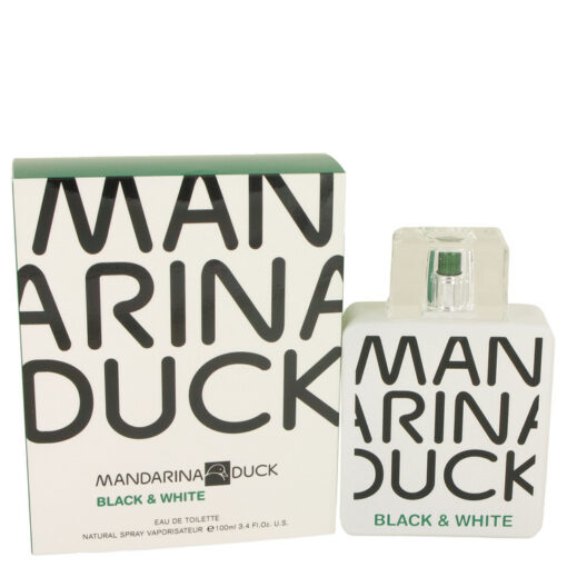 Mandarina Duck Black & White by Mandarina Duck Eau De Toilette Spray 3.4 oz for Men