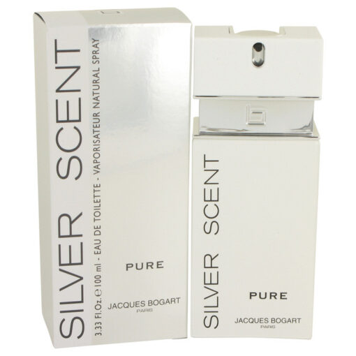 Silver Scent Pure by Jacques Bogart Eau De Toilette Spray 3.4 oz for Men