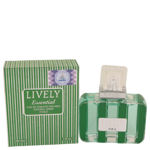 Lively Essential by Parfums Lively Eau De Toilette Spray 3.3 oz for Men