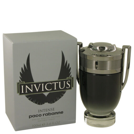 Invictus Intense by Paco Rabanne Eau De Toilette Spray for Men