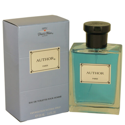 Author Paris Bleu by Paris Bleu Eau De Toilette Spray 3.4 oz for Men