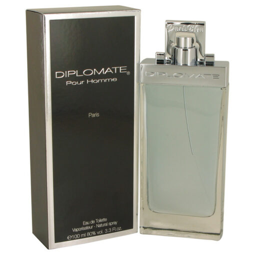 Diplomate Pour Homme by Paris Bleu Eau De Toilette Spray 3.3 oz for Men