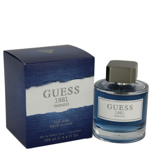 Guess 1981 Indigo by Guess Eau De Toilette Spray 3.4 oz for Men