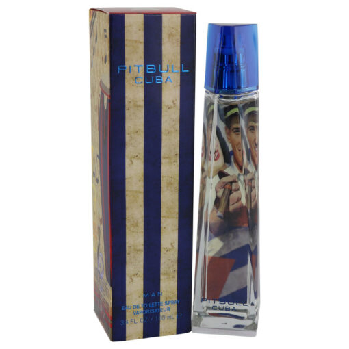 Pitbull Cuba by Pitbull Eau De Toilette Spray 3.4 oz for Men