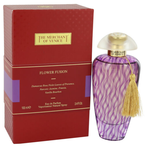 Flower Fusion by The Merchant of Venice Eau De Parfum Spray 3.4 oz for Women