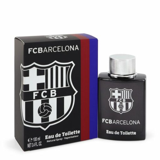 FC Barcelona Black by Air Val International Eau De Toilette Spray 3.4 oz for Men