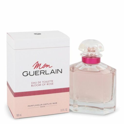 Mon Guerlain Bloom of Rose by Guerlain Eau De Toilette Spray 3.3 oz for Women