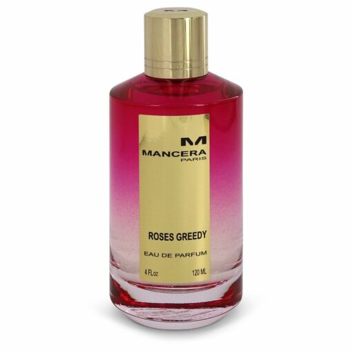 Mancera Roses Greedy by Mancera Eau De Parfum Spray (Unisex Tester) 4 oz for Women