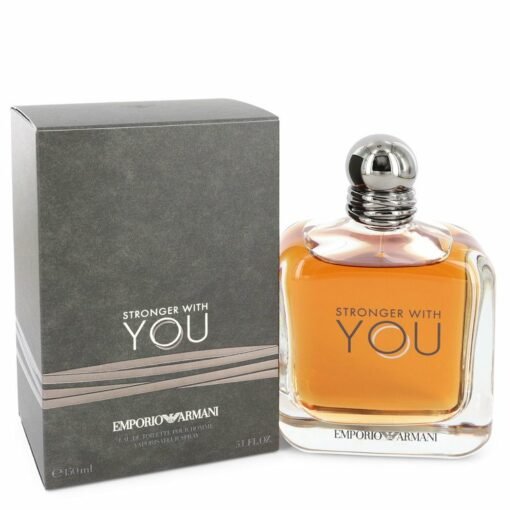 Stronger With You by Giorgio Armani Eau De Toilette Spray for Men