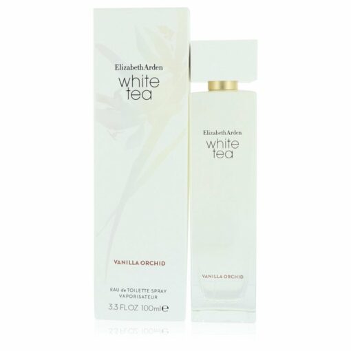 White Tea Vanilla Orchid by Elizabeth Arden Eau De Toilette Spray 3.3 oz for Women