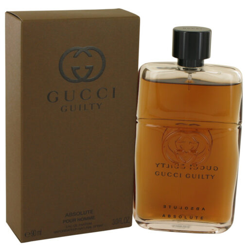 Gucci Guilty Absolute by Gucci Eau De Parfum Spray (unboxed) 3 oz for Men