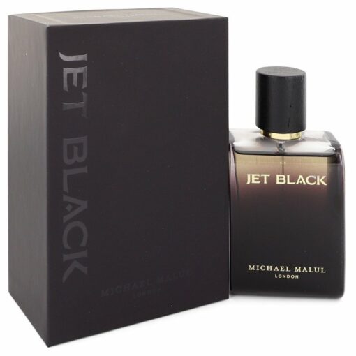 Jet Black  by Michael Malul Eau De Parfum Spray (unboxed) 3.4 oz for Men