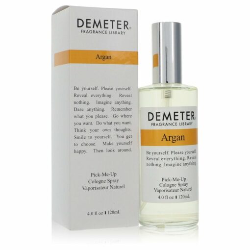 Demeter Argan by Demeter Cologne Spray (Unisex) 4 oz for Men