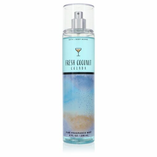 Fresh Coconut Colada by Bath & Body Works Fragrance Mist 8 oz for Women