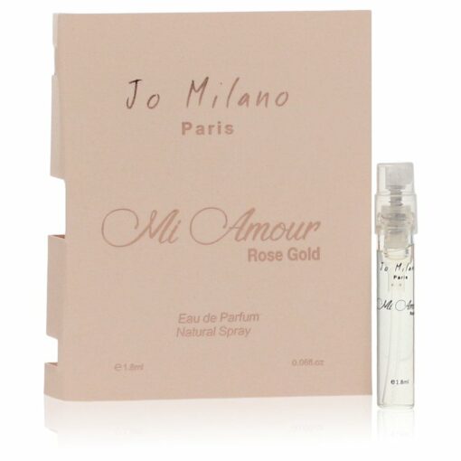 Mi Amour Rose Gold by Jo Milano Vial (sample) .06 oz for Women