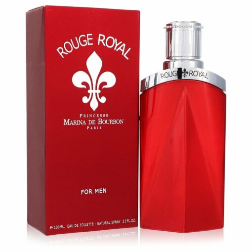 MARINA DE BOURBON Rouge Royal by Marina De Bourbon Eau De Toilette Spray 3.3 oz for Men