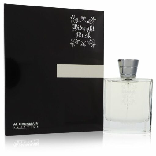 Al Haramain Midnight Musk by Al Haramain Eau De Parfum Spray (Unisex) 3.4 oz for Men