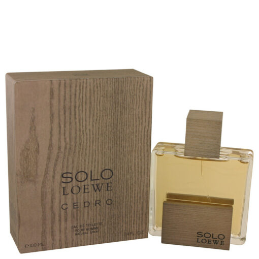 Solo Loewe Cedro by Loewe Eau De Toilette Spray 3.4 oz for Men