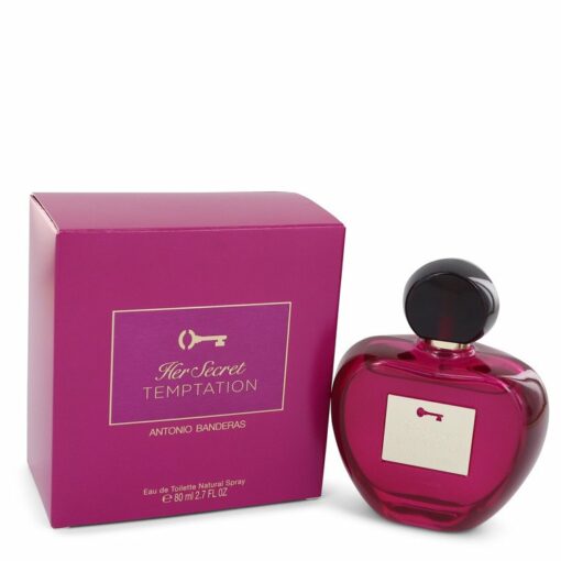 Her Secret Temptation by Antonio Banderas Eau De Toilette Spray 2.7 oz for Women