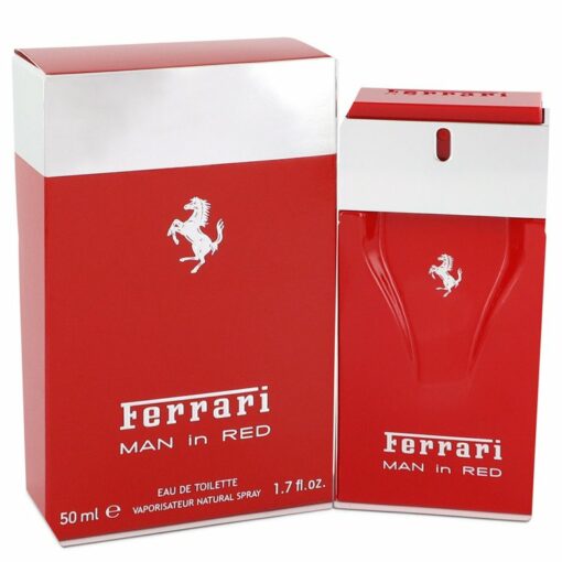 Ferrari Man In Red by Ferrari Eau De Toilette Spray for Men