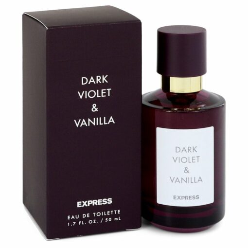 Dark Violet & Vanilla by Express Eau De Toilette Spray 1.7 oz for Men