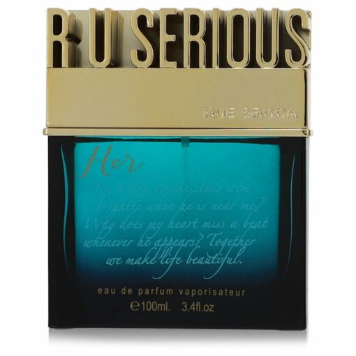 R U Serious Her by Rue Broca Eau De Parfum Spray (unboxed) 3.4 oz for Women