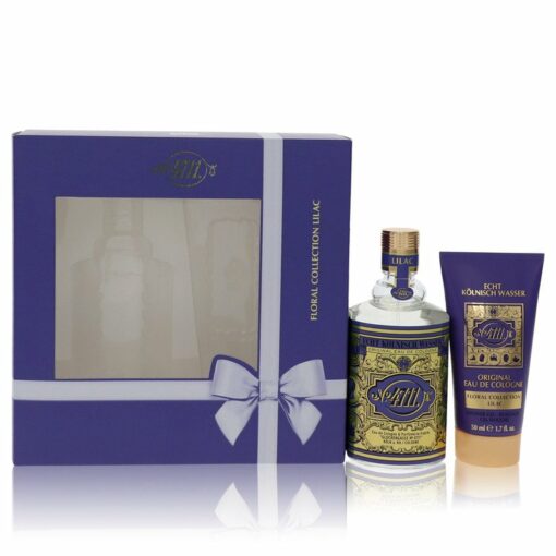 4711 Floral Collection Lilac by 4711 Gift Set (Unisex) -- 3.4 oz Eau De Cologne Spray + 1.7 oz Shower Gel for Women