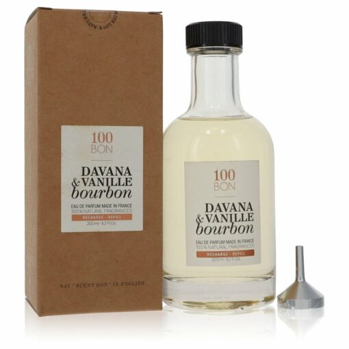 100 Bon Davana & Vanille Bourbon by 100 Bon Eau De Parfum Refill (Unisex) 6.7 oz for Men