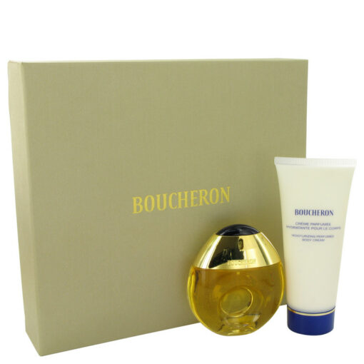 BOUCHERON by Boucheron Gift Set -- 1.6 oz Eau De Toilette Spray + 3.4 oz Body Cream for Women