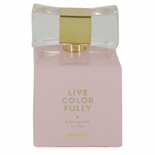 Live Colorfully Sunset by Kate Spade Eau De Parfum Spray (unboxed) 3.4 oz for Women