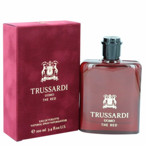 Trussardi Uomo The Red by Trussardi Eau De Toilette Spray (unboxed) 1.7 oz for Men