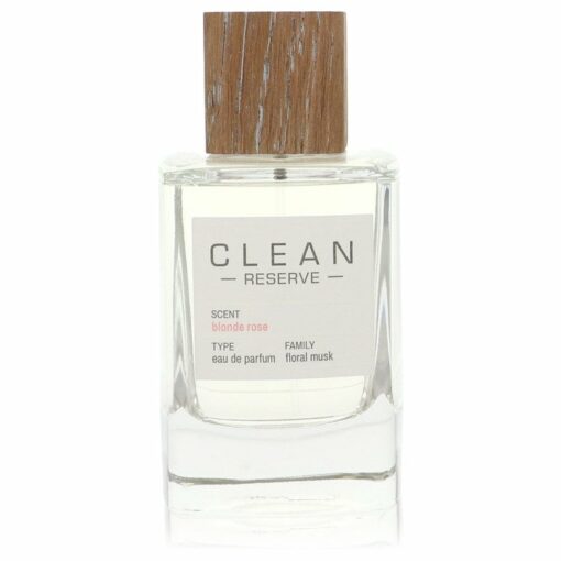 Clean Blonde Rose by Clean Eau De Parfum Spray (unboxed) 3.4 oz for Women