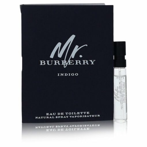 Mr Burberry Indigo by Burberry Vial (sample) .06 oz for Men