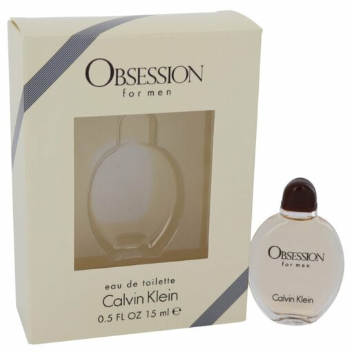 Obsession by Calvin Klein Eau De Toilette .5 oz for Men