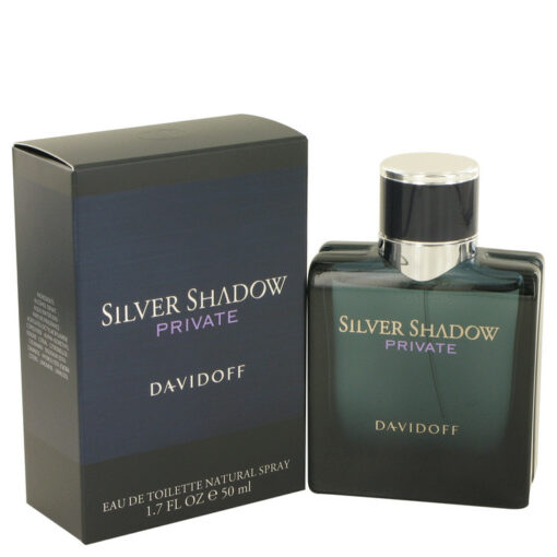 Silver Shadow Private by Davidoff Eau De Toilette Spray 1.7 oz for Men