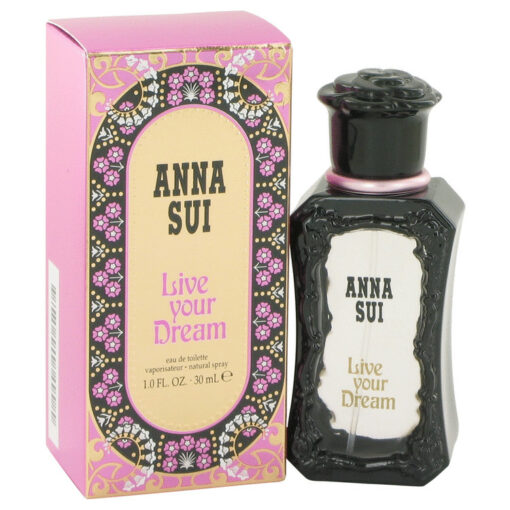 Live Your Dream by Anna Sui Eau De Toilette Spray 1 oz for Women