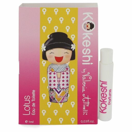 Kokeshi Lotus by Kokeshi Vial (Sample) .05 oz for Women