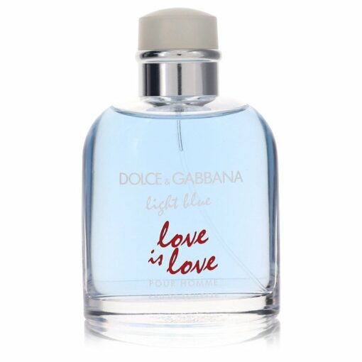 Light Blue Love Is Love by Dolce & Gabbana Eau De Toilette Spray (Tester) 4.2 oz for Men