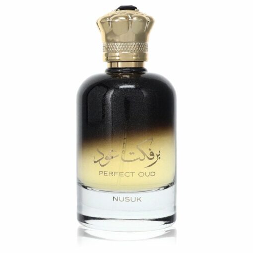 Nusuk Perfect Oud by Nusuk Eau De Parfum Spray (Unisex Unboxed) 3.4 oz for Men